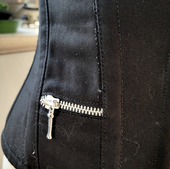 Burleska Gothic Steel Boned Corset size 22 XS-S - Picture 9 of 12